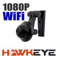 Міні камера реєстратор із WiFi для гаража і вдома Hawkeye E09, 1080P, ІЧ підсвічування, IOs/Android