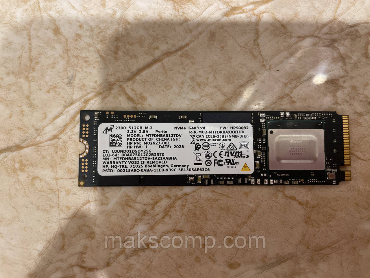 SSD Micron 1100 512GB m.2 Sata III (MTFDDAV512TBN)
