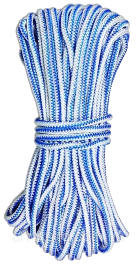 Шнур поліпропіленовий, в'язаний, з м'яким наповнювачем "А" 4 мм., 15 м., фото 1