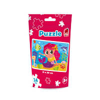 Пазлы в мешочке Puzzle in stand-up pouch "Mermaid", пак. 20*13см, ТМ Vladi Toys, Украина (35)