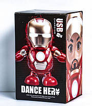 Інтерактивна іграшка Танцюючий герой Марвел Dance Hero Iron Man танцюючий залізна людина 184811, фото 3