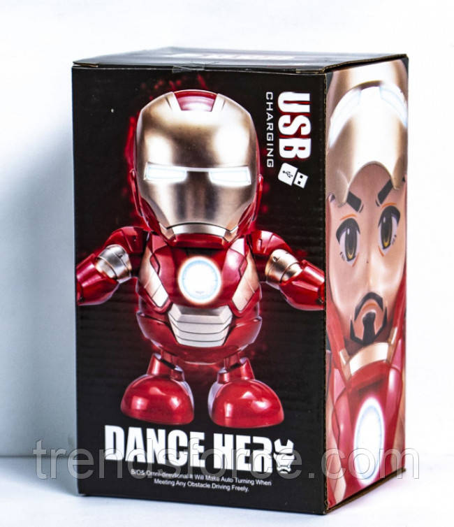 Интерактивная игрушка Танцующий герой Марвел Dance Hero Iron Man танцующий железный человек 184811 - фото 3 - id-p1381489175