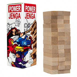 Настільна гра "Power Jenga" Strateg PL 32104, Time Toys