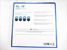 Кільцева LED лампа RL-18 45см 220V 3 крепл.тел. + пульт + чохол + Штатив тринога, фото 6