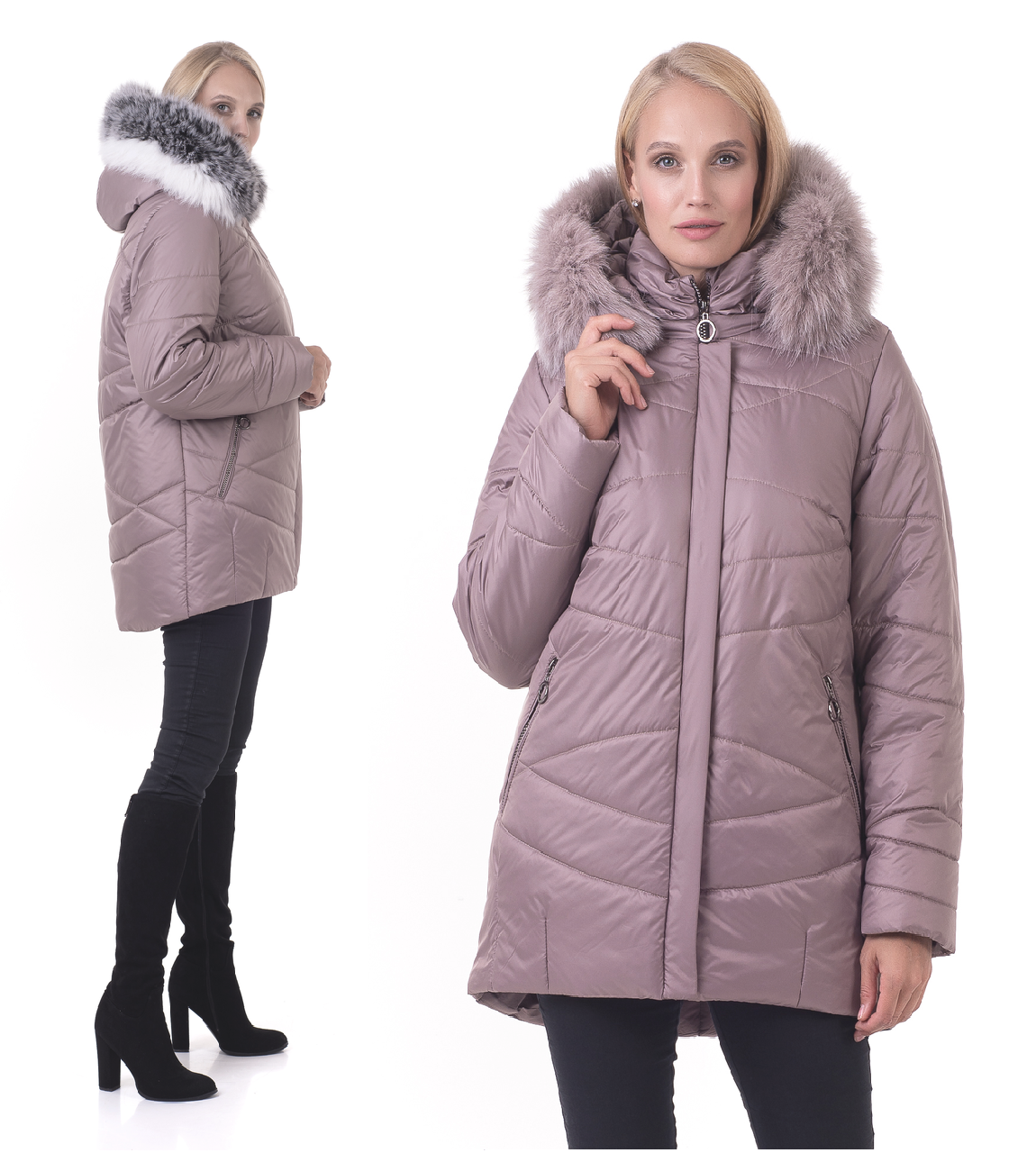Жіноча зимова куртка від виробника розміри 48-62