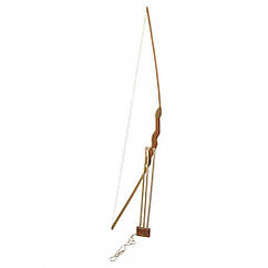 Игрушечный лук с чехлом для стрел, ТМ Дерево 171870-2-3-4y (85см), Time Toys