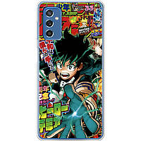 Чехол Boxface для Samsung Galaxy M52 5G - My Hero Academia