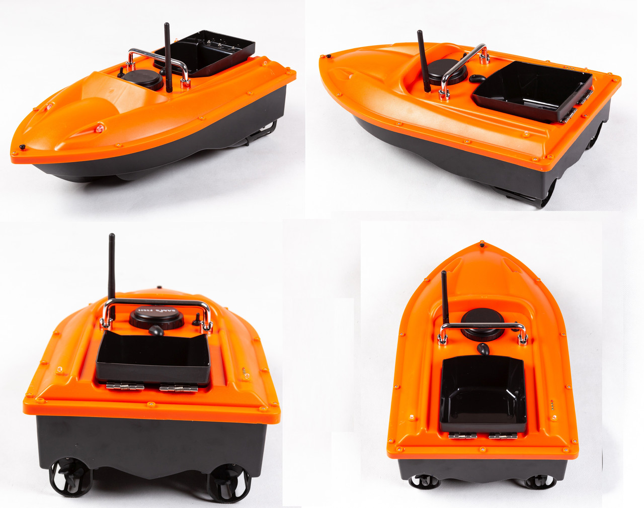 Кораблик для рыбалки Carp Orange 2021 для завоза прикормки NEW Jabo Sams Fish Flytec - фото 6 - id-p1411722689