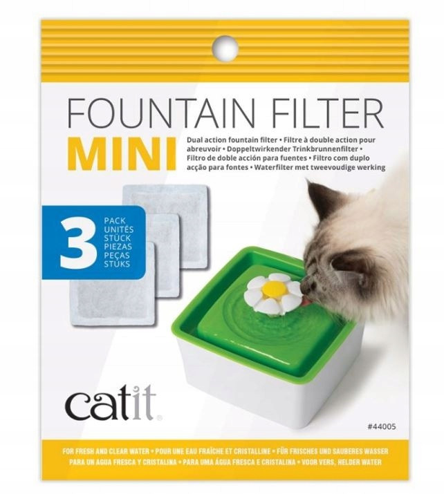 Змінний фільтр для напувалки Hagen CATIT FLOWER MINI 1,5 л Комплект 3 штуки
