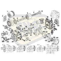 Гідронасос Bosch Rexroth A4VG28