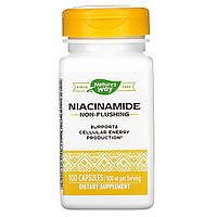 Нікотинамід, Вітамін В3, nature's Way, 500 мг, 100 капсул