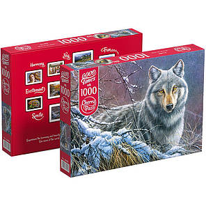 Пазли Сірий вовк на 1000 елементів CherryPazzi, фото 2