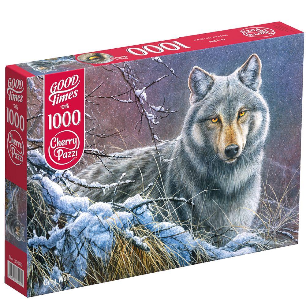 Пазли Сірий вовк на 1000 елементів CherryPazzi