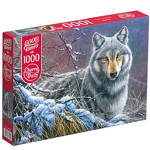 Пазли Сірий вовк на 1000 елементів CherryPazzi, фото 1