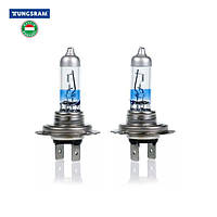 Автолампа  Tungsram H7 12V 55W TU Megalight Ultra +130 58520XNU (2 шт.)