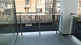 Огородження для терас зі сталі та скла, фото 2