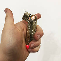 USB зажигалка в подарочной коробке Hasat HL-66, фото 2