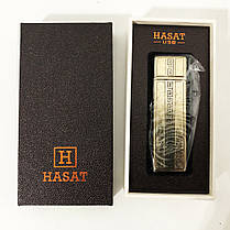 USB зажигалка в подарочной коробке Hasat HL-66, фото 3