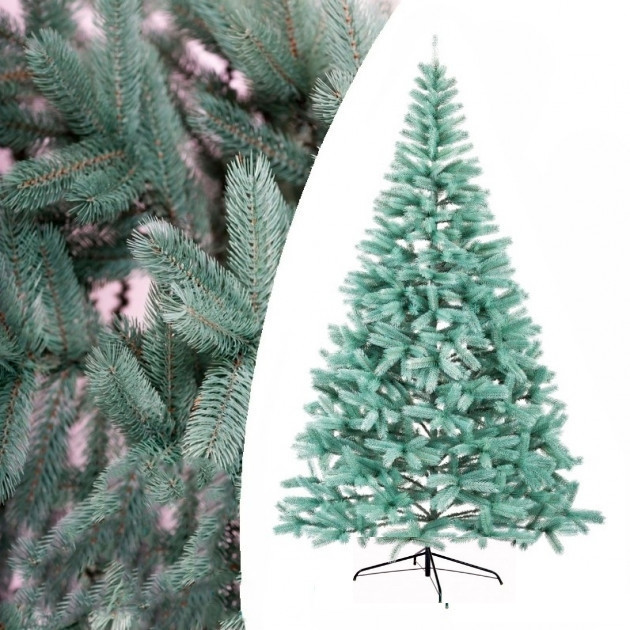 Ялинка штучна Буковельська (висота 150 см) густа, хвоя (Блакитна), фото 1