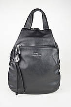 Рюкзак жіночий Polina&Eiterou 2300 Капучіно Чорний