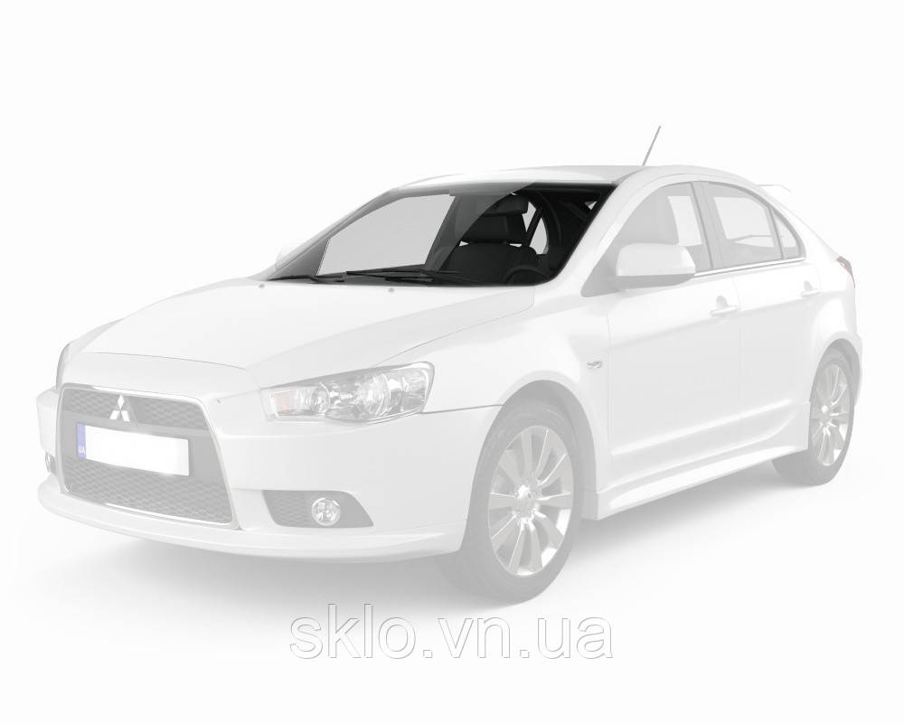 Лобове скло Mitsubishi Lancer X /Sportback (2007-) /Мітсубісі Лансер Х /Спорбек