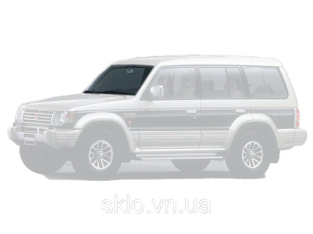 Лобове скло Mitsubishi Pajero II (1991-1999) /Мітсубісі Паджеро II