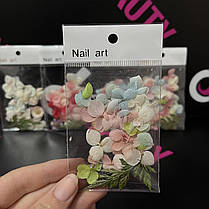 Сухоцвіти різних кольорів для декору Nail Art, фото 4