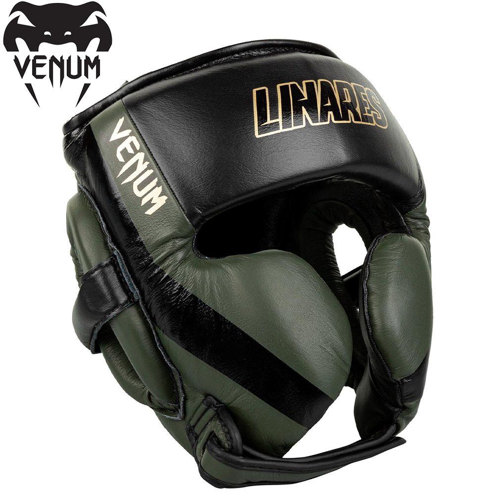 Шолом для боксу захисний боксерський шолом для змагань Venum Pro Boxing Headgear Linares Edition