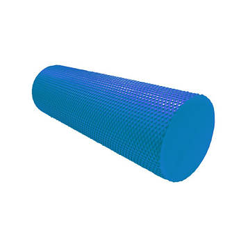 Масажний ролик для фітнесу і аеробіки Power System Fitness Roller PS-4074 Blue (45*15)