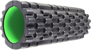 Масажний ролик Power System Fitness Foam Roller PS-4050 Black/Green