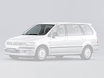 Лобове скло Mitsubishi Space Wagon III (N80) (1998-2004) /Мітсубісі Спейс Вегон III (Н80)