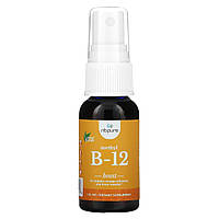NB Pure, Витамин B-12 спрей 500 мкг, сублингвальный метилкобаламин, 30 мл