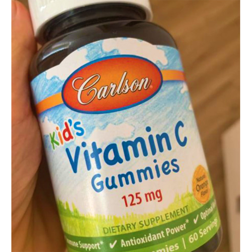 Вітамін С для дітей Carlson Labs kid's Vitamin C Gummies 125 mg 60 мармеладок
