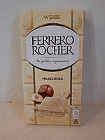 Шоколад білий Ferrero Rocher the golden experience Haselnuss какао бобів 20% Італія 90g