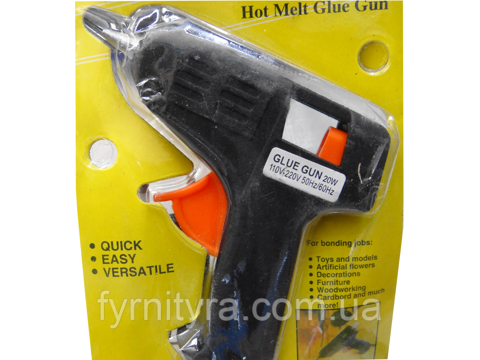Пістолет клейовий No3 Hot Melt Glue Gun , фото 1