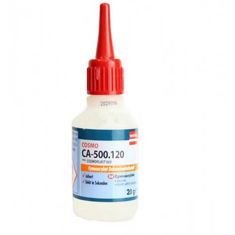 Клей COSMO CA-500.120 (Cosmoplast 505), 20ml, фото 1