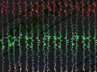 Гірлянда Водоспад прозорий провід 3,0мХ2,5м 480LED (синій) IT RAINS-480-B, фото 1