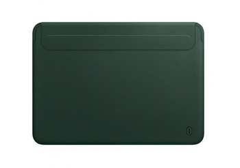 Шкіряний чохол, папка WIWU Skin Pro 2 Leather Sleeve для MacBook Pro 13.3" Midnight Green (KG-3508)