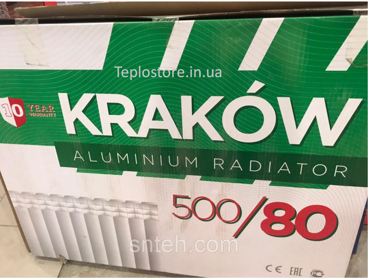 Алюмінієвий радіатор Krakow 500/80