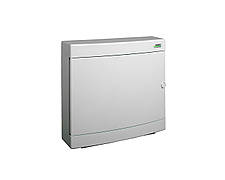 Модульний щиток 2*18 модулів 2 ряди IP40 PNS 2*18W білі дверцята настінного монтажу