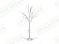Гірлянда дерево біле White 1,5 м 100 LED (синій) TREE-1-5-B, фото 4