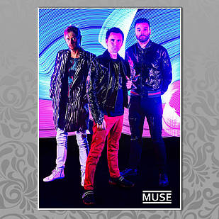 Плакат А3 Рок Muse