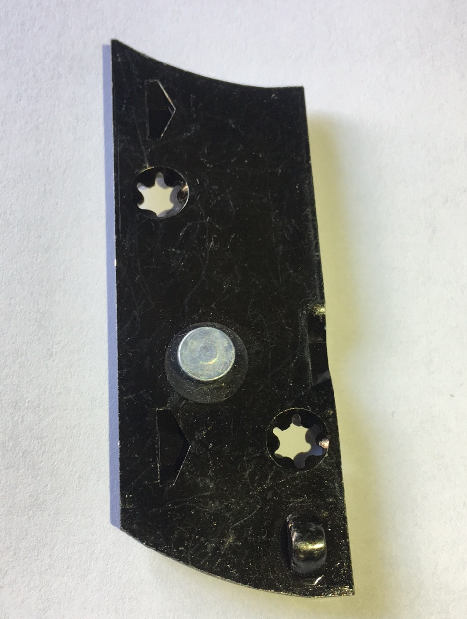 Обмежувач відкривання рами фурнітура Schuco Vario Tec лівий LS 254885, фото 1