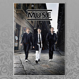 Плакат А3 Рок Muse 007