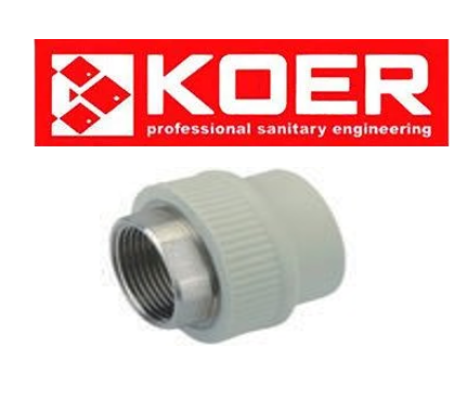 Муфта з внутрішньою різьбою 63×2F K0093.PRO Koer (Чехія)