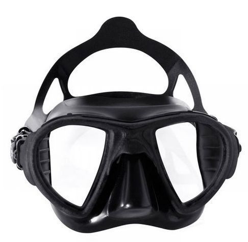 Маска для снорклинга Cressi Sub Nano чёрная, фото 1