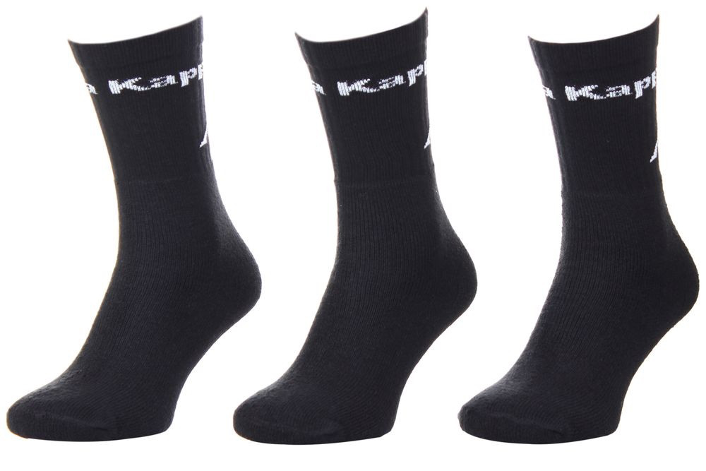 Шкарпетки  Kappa Socks Logo Saboya 3-pack black