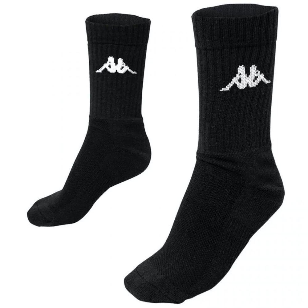 Шкарпетки  Kappa Trisper Tennis Sock 3-pack black, фото 1