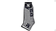 Шкарпетки  New York Yankees Quarter 3-pack black/white/gray, фото 3