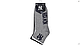 Шкарпетки  New York Yankees Quarter 3-pack black/white/gray, фото 2